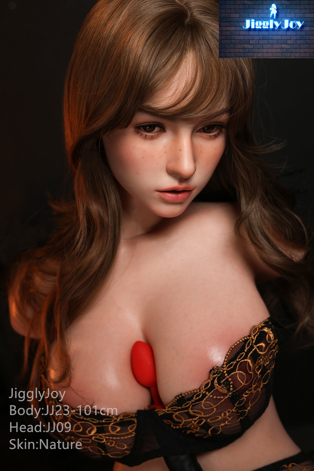 Winnie (JIGGLY JOY F cup Full Silicone Ultra Realistic Torso-Size 101CM)